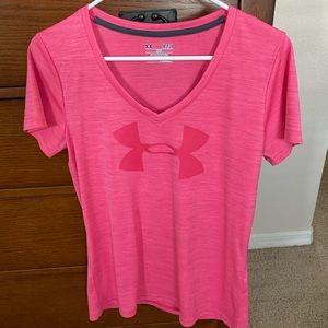 Pink under Armour tee